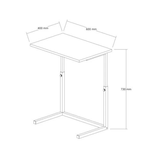 Suport pentru laptop cu picioare metalice