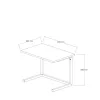Suport pentru laptop cu picioare metalice