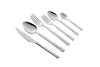 Set de tacâmuri, 36 piese, oțel inoxidabil, argintiu