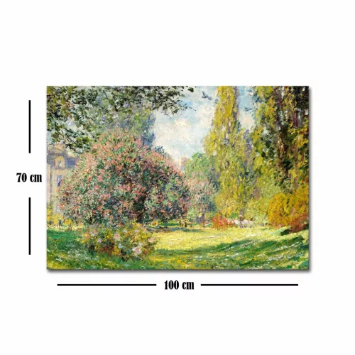 Pictură decorativă pe pânză, peisaj, 70 x 100 cm
