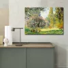 Pictură decorativă pe pânză, peisaj, 70 x 100 cm