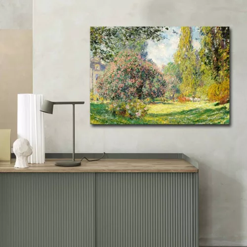 Pictură decorativă pe pânză, peisaj, 70 x 100 cm