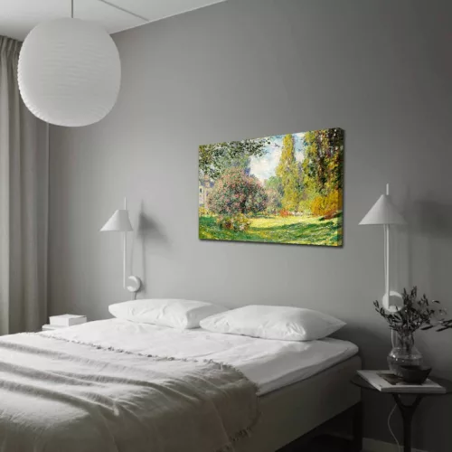 Pictură decorativă pe pânză, peisaj, 70 x 100 cm