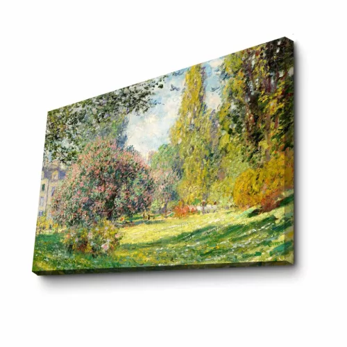 Pictură decorativă pe pânză, peisaj, 70 x 100 cm