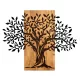 Accesoriu decorativ din lemn, copacul vieții, 72 x 58 cm