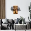 Accesoriu decorativ din lemn, copacul vieții, 72 x 58 cm
