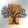 Accesoriu decorativ din lemn, copacul vieții, 72 x 58 cm