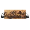 Accesoriu decorativ din lemn, lemn, 75 x 24 cm