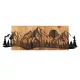 Accesoriu decorativ din lemn, lemn, 75 x 24 cm