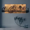 Accesoriu decorativ din lemn, lemn, 75 x 24 cm