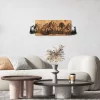 Accesoriu decorativ din lemn, lemn, 75 x 24 cm