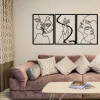 Decorațiune murală metalică, unitatea iubirii, 109 x 50 cm