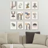 Pictură decorativă MDF, 12 bucăți, forme, 20 x 15 x cm