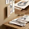 Pictură decorativă MDF, 12 bucăți, forme, 20 x 15 x cm