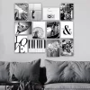 Pictură decorativă MDF, 12 bucăți, dragoste, 20 x 15 x cm