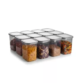 Set cutii pentru depozitarea alimentelor, 12 buc.