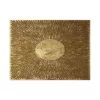 Pictură decorativă pe pânză, aurie, 70 x 100 cm