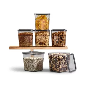 Set de 6 cutii pentru depozitarea alimentelor