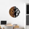 Ceas de perete, model din lemn, decorativ,
