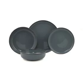 Set de cină, 16 piese, alb