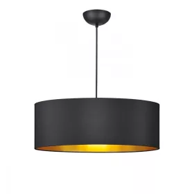 Lampă suspendată Opviq, neagră și aurie