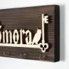 Suport chei de perete 40x14x3 cm