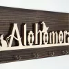 Suport chei de perete 40x14x3 cm