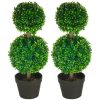 homcom-set-de-plante-artificiale-2-bucati-buxus-in-ghiveci-inaltime-60-cm