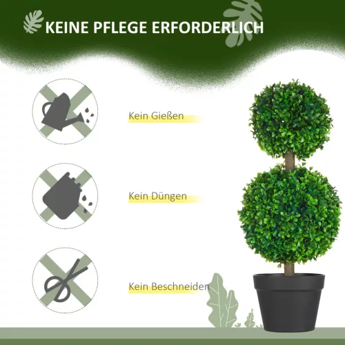 homcom-set-de-plante-artificiale-2-bucati-buxus-in-ghiveci-inaltime-60-cm