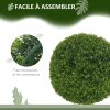 outsunny-set-de-plante-artificiale-2-bucati-buxus-40cm-inaltime