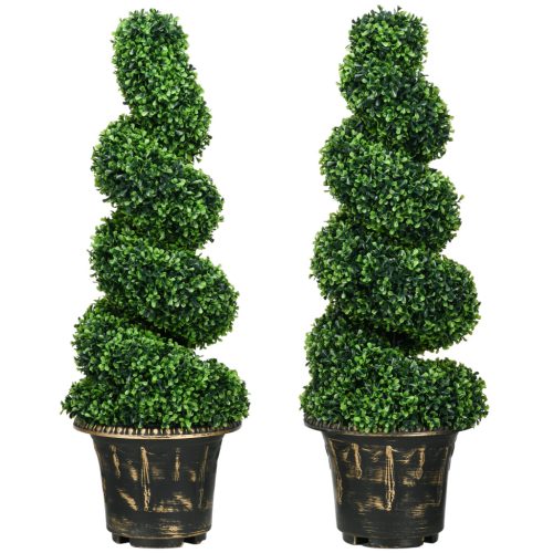 homcom-set-de-plante-artificiale-2-bucati-buxus-in-ghiveci-inaltime-90cm