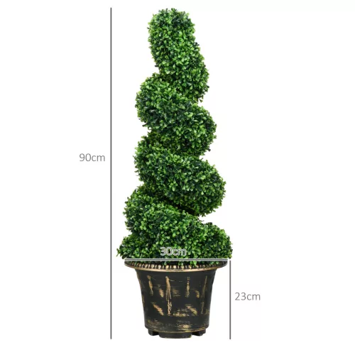 homcom-set-de-plante-artificiale-2-bucati-buxus-in-ghiveci-inaltime-90cm