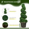 homcom-set-de-plante-artificiale-2-bucati-buxus-in-ghiveci-inaltime-90cm