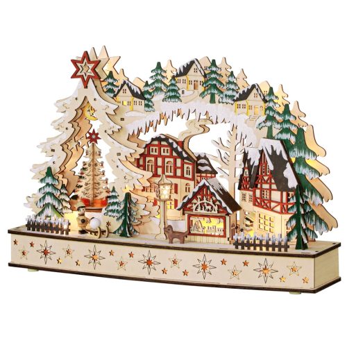 homcom-sat-de-craciun-cu-peisaj-de-iarna-cu-lumini-led-decor-de-masa