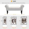 homcom-banca-tapitata-pentru-dormitor-hol-gri-102-x-31-x-51cm