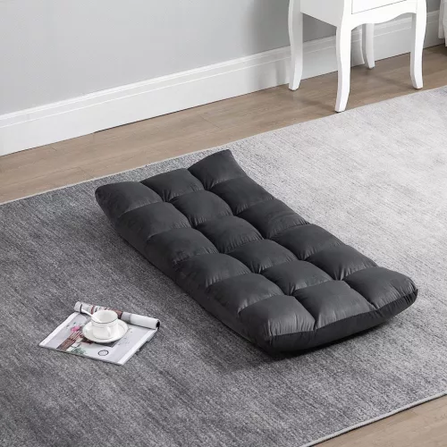 homcom-3-in-1-perna-de-sezut-pliabila-13-pozitii-metal-si-spuma-gri-inchis-55-x-71-x-53-cm