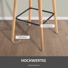 homcom-set-de-2-scaune-de-bar-din-panza-de-in-cu-perna-si-suport-pentru-picioare-gri-inalt
