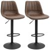 homcom-set-de-2-scaune-de-bar-din-piele-ecologica-cu-suport-pentru-picioare-maro-inaltime