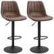homcom-set-de-2-scaune-de-bar-din-piele-ecologica-cu-suport-pentru-picioare-maro-inaltime