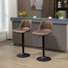 homcom-set-de-2-scaune-de-bar-din-piele-ecologica-cu-suport-pentru-picioare-maro-inaltime