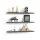 Set 3 rafturi de perete, antracit