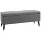 homcom-banca-de-depozitare-metal-si-lemn-de-cauciuc-gri-carbune-110-x-43-x-45-cm