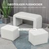 homcom-set-de-3-scaune-si-suport-pentru-picioare-elegant-alb