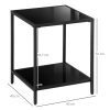 homcom-masa-auxiliara-cu-doua-niveluri-cu-blat-din-sticla-temperata-neagra-40-x-40-x-50-cm