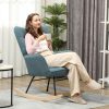 homcom-scaun-balansoar-scaun-de-relaxare-cu-lana-berbera-albastrugri-71-x-92-x-101-cm
