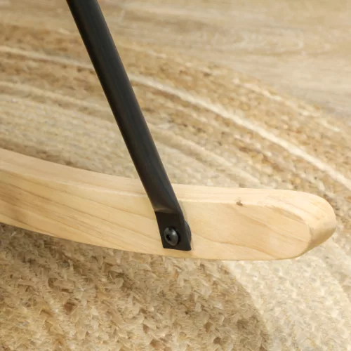 homcom-scaun-balansoar-scaun-de-relaxare-cu-lana-berbera-albastrugri-71-x-92-x-101-cm