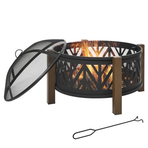outsunny-focar-de-gradina-din-otel-rotund-78-cm-negru