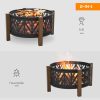 outsunny-focar-de-gradina-din-otel-rotund-78-cm-negru