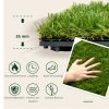 outsunny-set-gazon-artificial-10-bucati-30-x-30-cm-piese-interconectabile-cu-drenaj