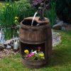 outsunny-fantana-decorativa-de-gradina-cu-cascada-din-lemn-de-pin-32-x-58-cm